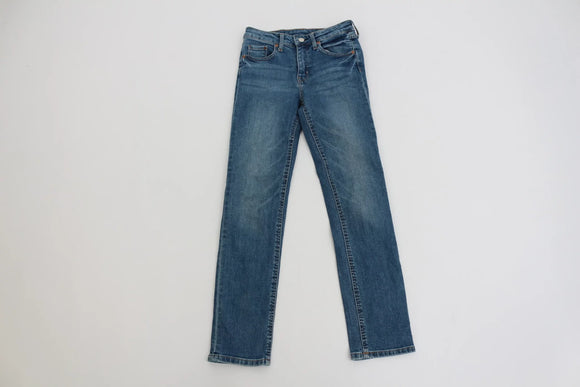 H&M slim ankle regular waist blue jeans - 6