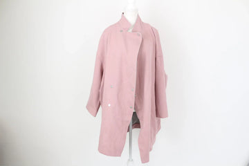 Baby Pink Button-Up Jacket – Size M | Brand new
