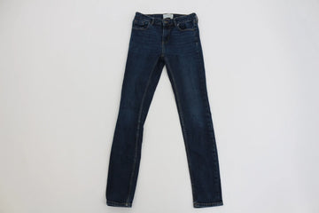 Dark Blue Denim Skinny Jeans – Size 6 | Thrift Finds