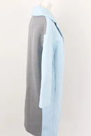 ONLY blue and grey knitted coat - S-4