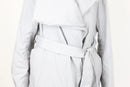 Vero Moda light grey midi puffer jacket - L-3