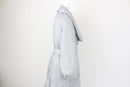 Vero Moda light grey midi puffer jacket - L-4