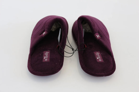 Identity purple slippers - 5-6