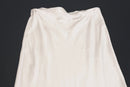 ZARA champagne midi satin skirt - XL-2