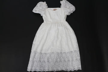 Cream Lace Midi Dress – Size S | Brand new
