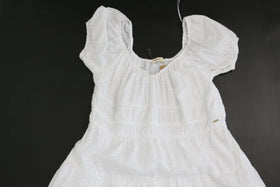 Hey Betty white anglaise summer dress - 44 - 0