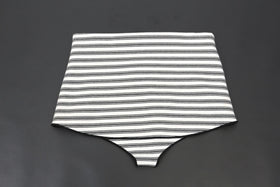ZARA cream and black diaper shorties - M
