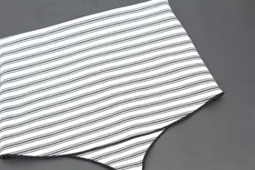 ZARA cream and black diaper shorties - M - 0