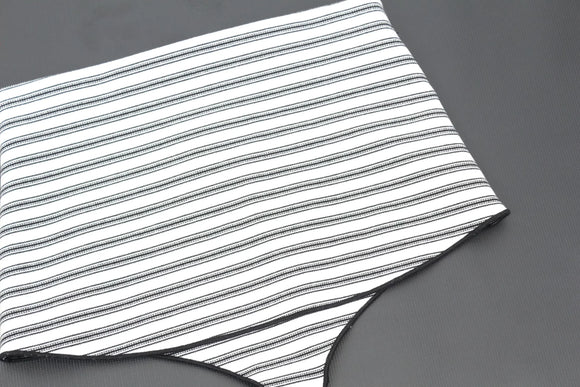 ZARA cream and black diaper shorties - M