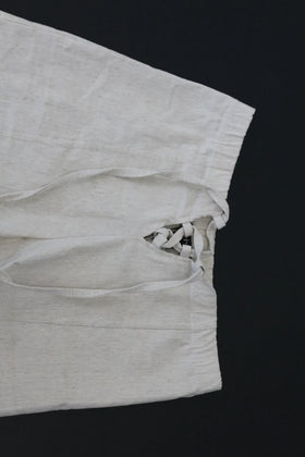 BOOHOO beige shorts with tie - 10 - 0