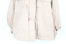 ONLY light brown winter jacket with fur details - XS-4