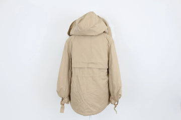 Light Brown Winter Jacket – Fur Trim | Size XS | Brand new - 0