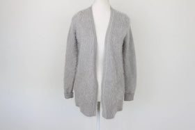 Cotton On grey super fluffy cardigan - XS