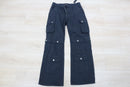 Cleo Classic gears navy blue bowling pants - S-1