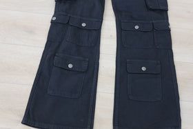 Cleo Classic gears navy blue bowling pants - S - 0