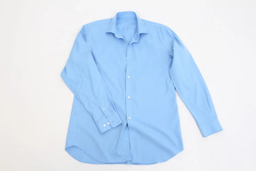 Sky Blue Fitted Long Sleeve Shirt – Size M | Brand new