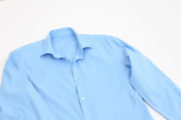 Sky Blue Fitted Long Sleeve Shirt – Size M | Brand new - 0