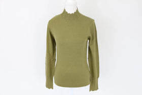 Truworths green scalloped jersey