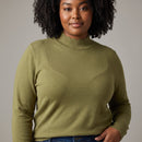 Truworths Green Scalloped Jersey | Brand New | Sizes 34–38-1